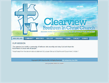 Tablet Screenshot of clearviewbic.com